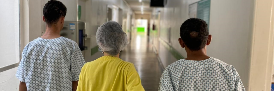 Hospital Estadual de Formosa (HEF) promove saúde mental com ações do Janeiro Branco, enfatizando acolhimento e bem-estar emocional.