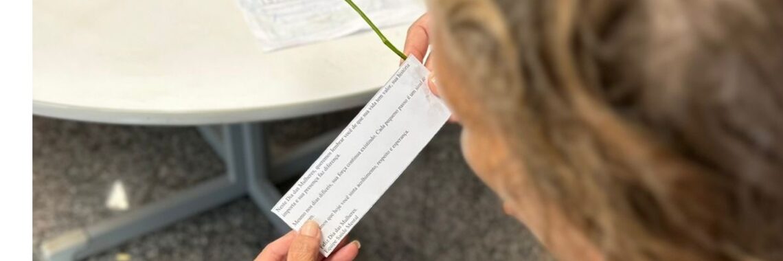 Hospital Estadual de Formosa (HEF) e a Policlínica da Policlínica Estadual da Região do Entorno – Formosa celebra o Dia Internacional da Mulher com ações de valorização e acolhimento para pacientes e colaboradoras.