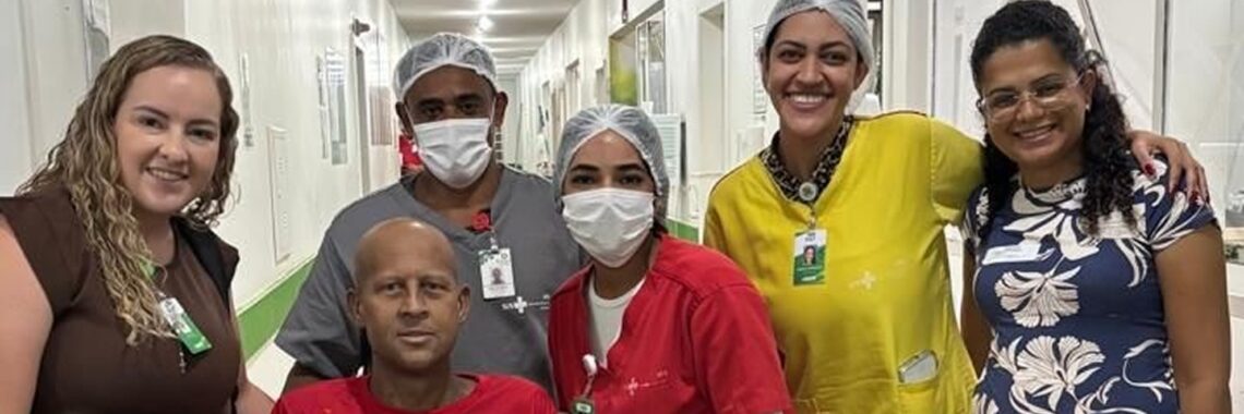 História de superação e cuidado humanizado no Hospital Estadual de Formosa (HEF).