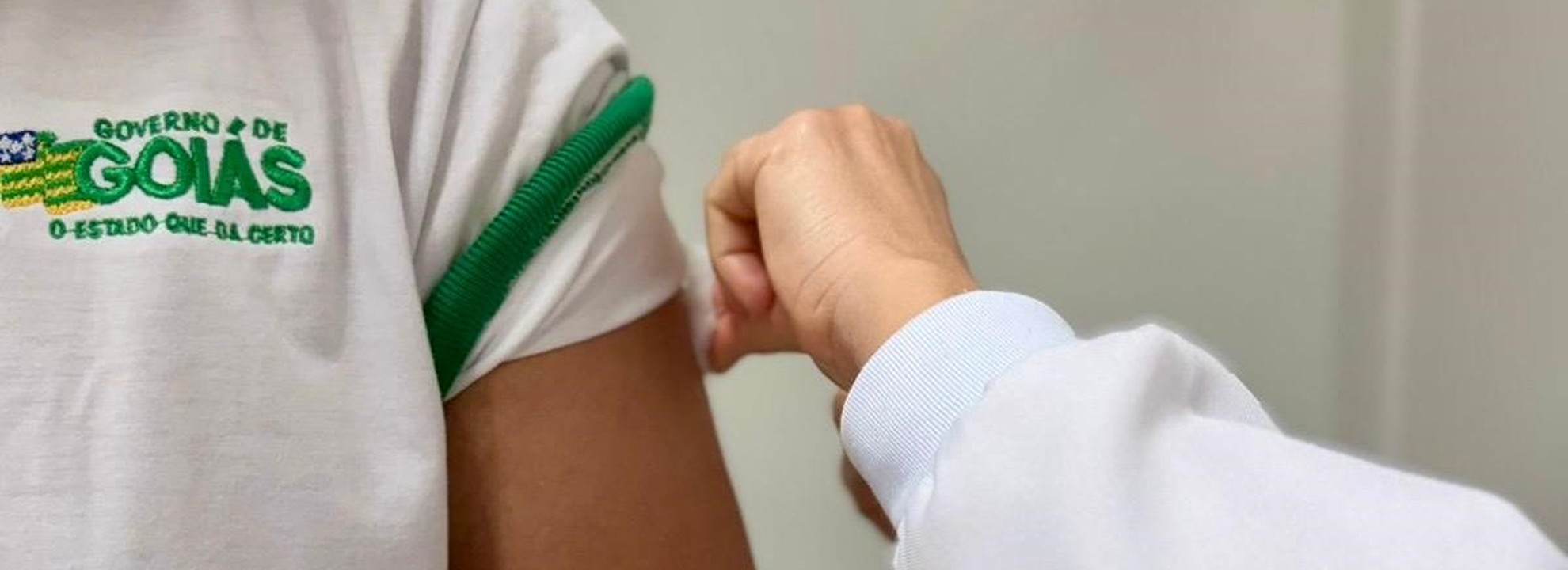 Campanha de vacinação contra a Influenza no Hospital Estadual de Formosa e  Policlínica Estadual da Região do Entorno - Formosa
